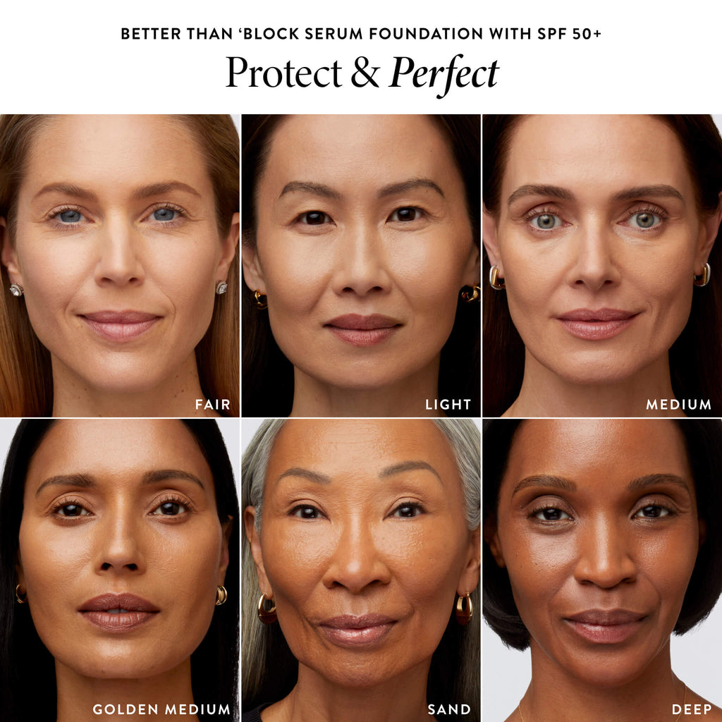 Better Than ‘Block Skincare-Infused Serum Foundation with Broad Spectrum SPF 50+