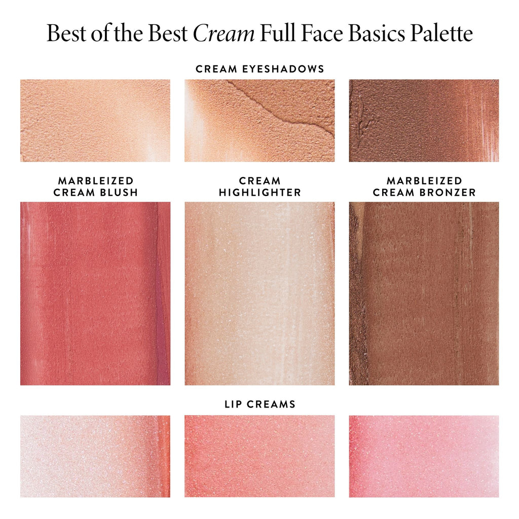 Best of the Best Cream Palette & Brush Set (3PC)